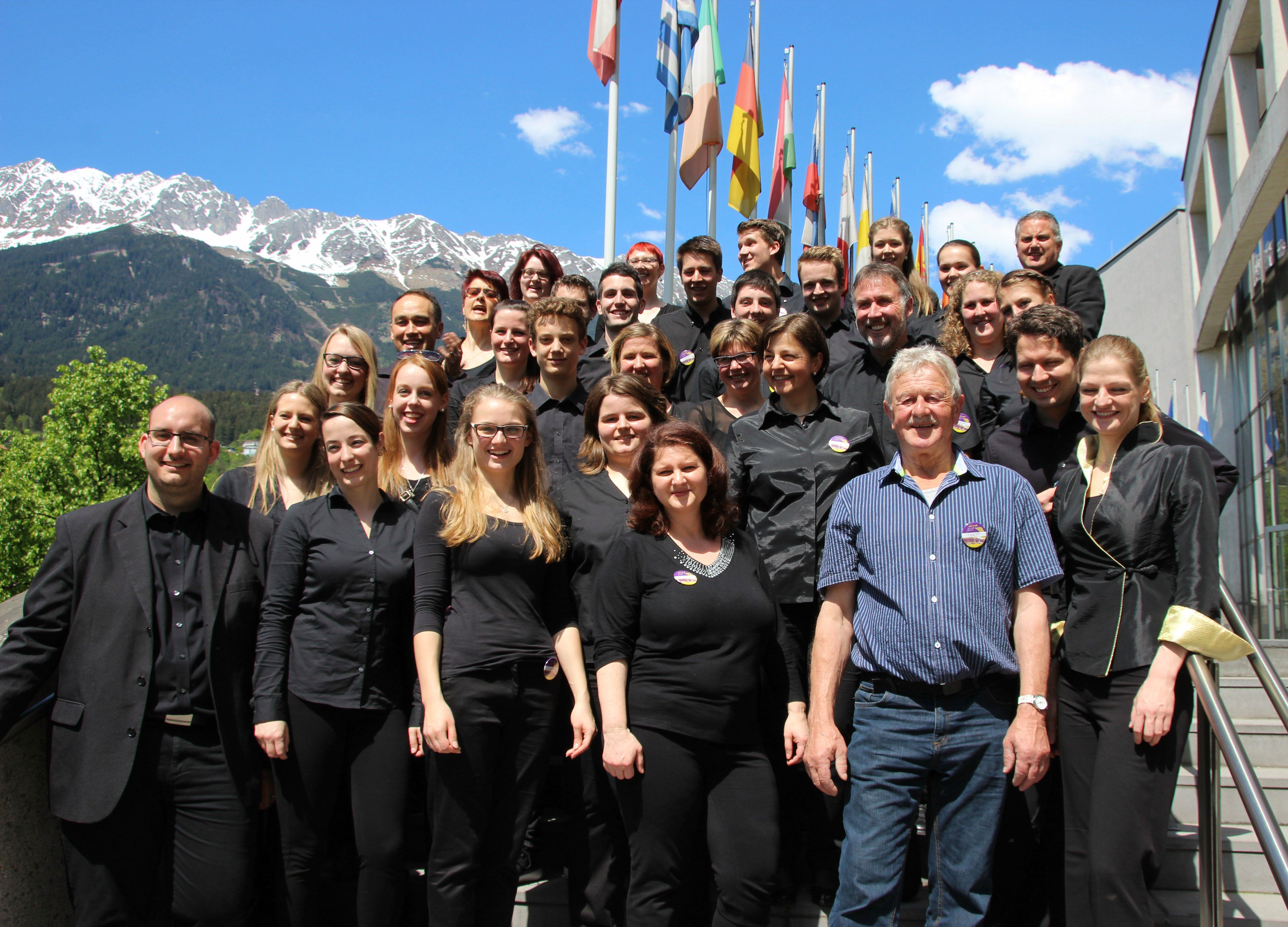 Das Konzertorchester bei den Xll. intern. World Music Festival 2016 in Innsbruck