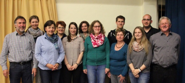 Die bei der Generalversammlung am 30. April 2016 neu gewählte Vorstandschaft