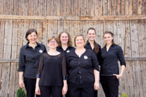 v.l.n.r.: Lioba Riesterer, Silke Wiesler, Nadine Bauer, Sabine Riesterer, Franziska Wenger, Fabienne Stiefvater